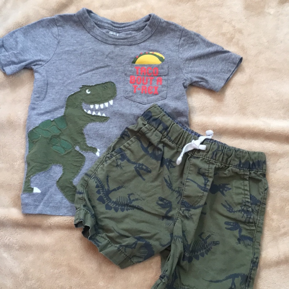 Carter’s “Taco bout a trex” outfit